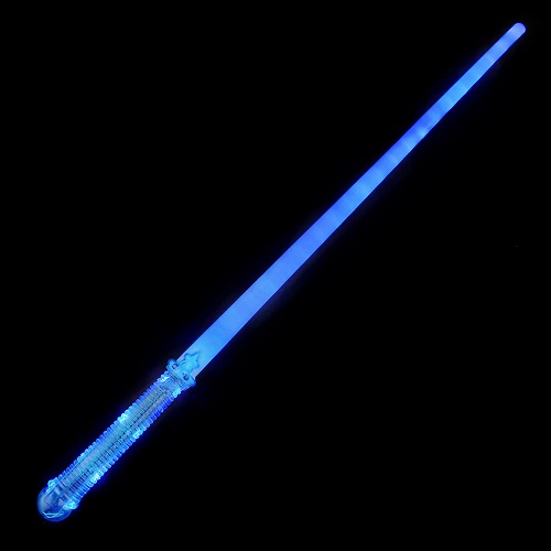 Super bright blue sword