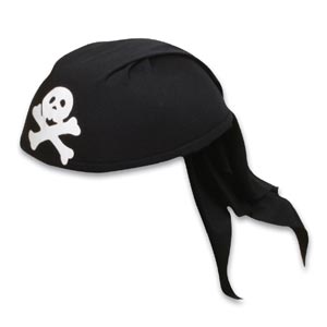 Chapeau foulard de pirate