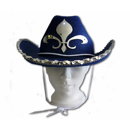 Light-up Quebec cowboy hat