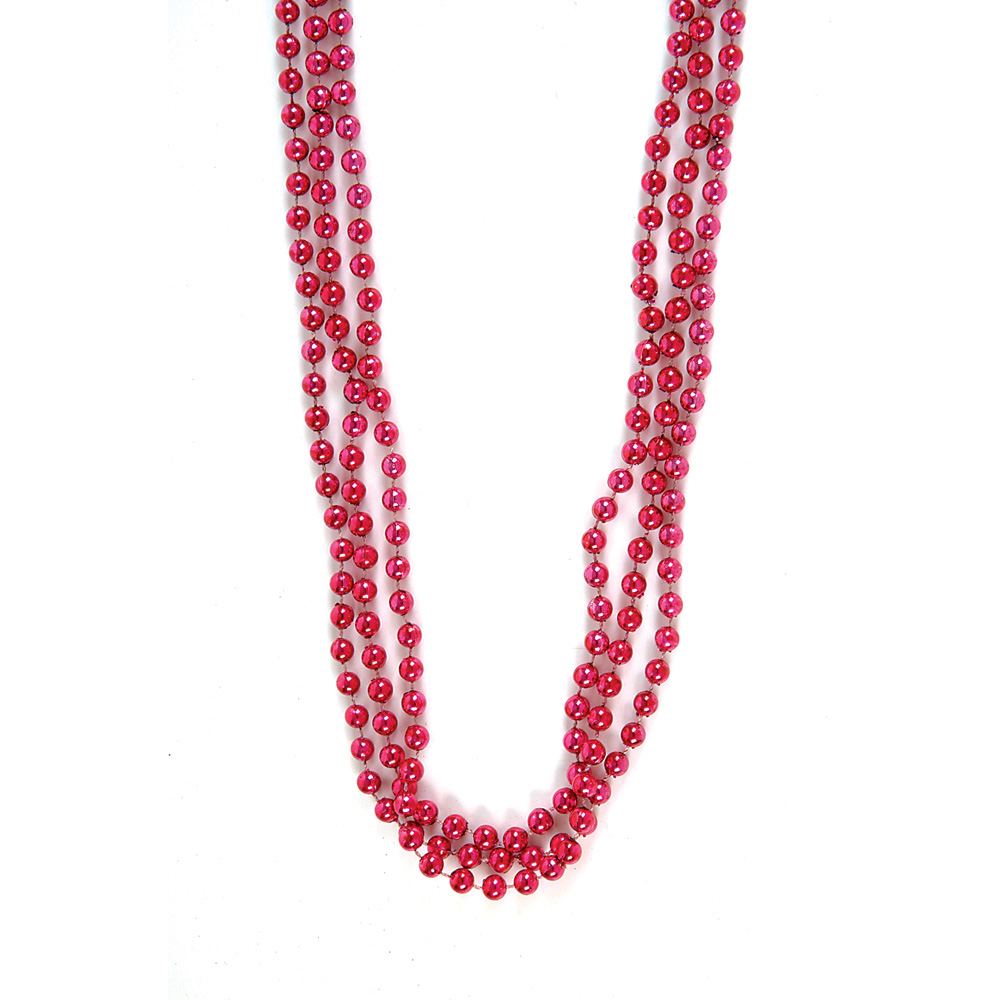 BEAD NECKLACE 33 ″ PINK (DZ)