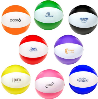 16`` TWO- TONE BEACH BALL