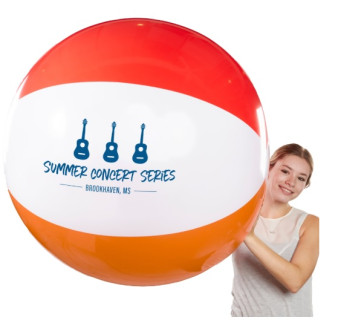 48" Giant 6 Color Beach Ball