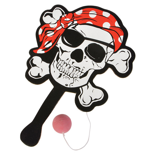 9 ″ PIRATE PADDLE BALL (DZ)