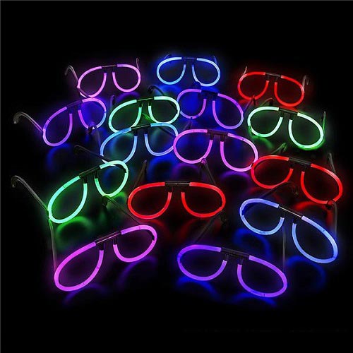 LUNETTES GLOW - ASSORTIES - PAQUET DE 50