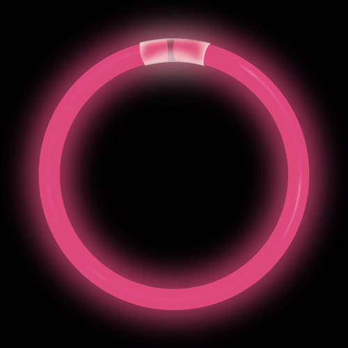 8″ Glow Bracelet - Pink
