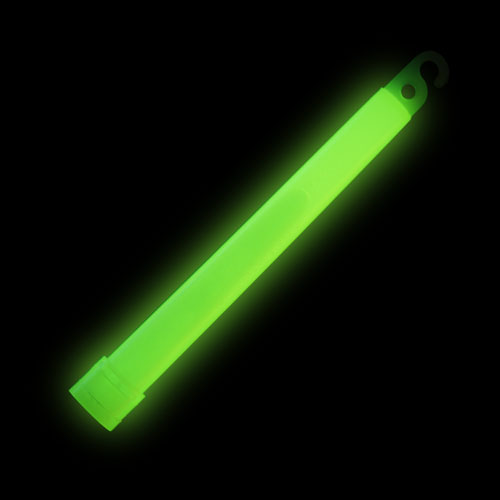 Bâton lumineux 6″ - vert