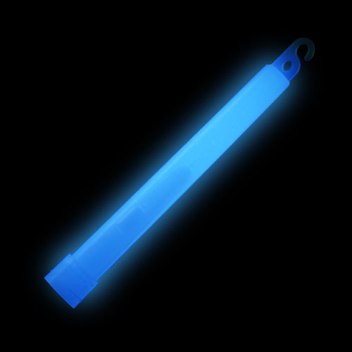 Bâton lumineux 6″ - bleu