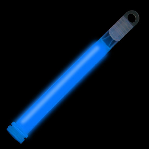Bâton lumineux 4″ - bleu