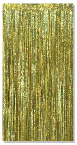 Prismatic Gold Curtain 3' X 8'