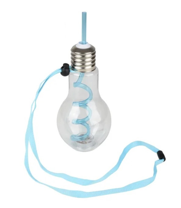 16oz Flashing Light Bulb Cup With Lanyard