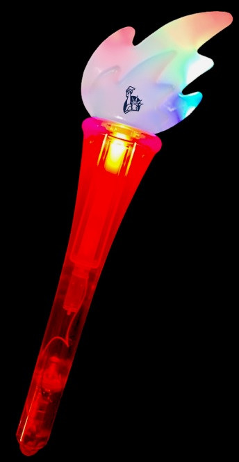 Torche olympique clignotante